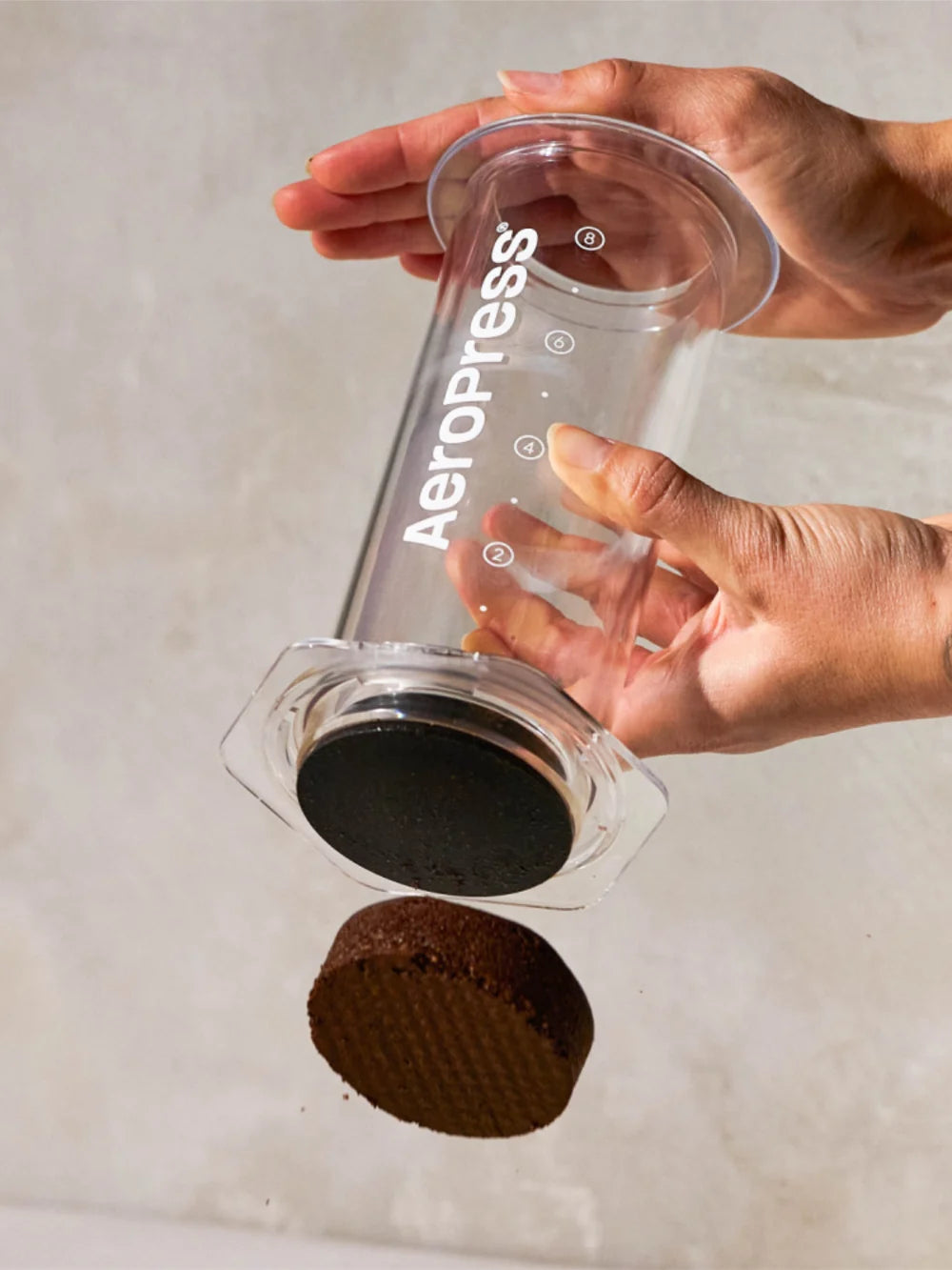 AeroPress Coffee Maker - XL - Clear
