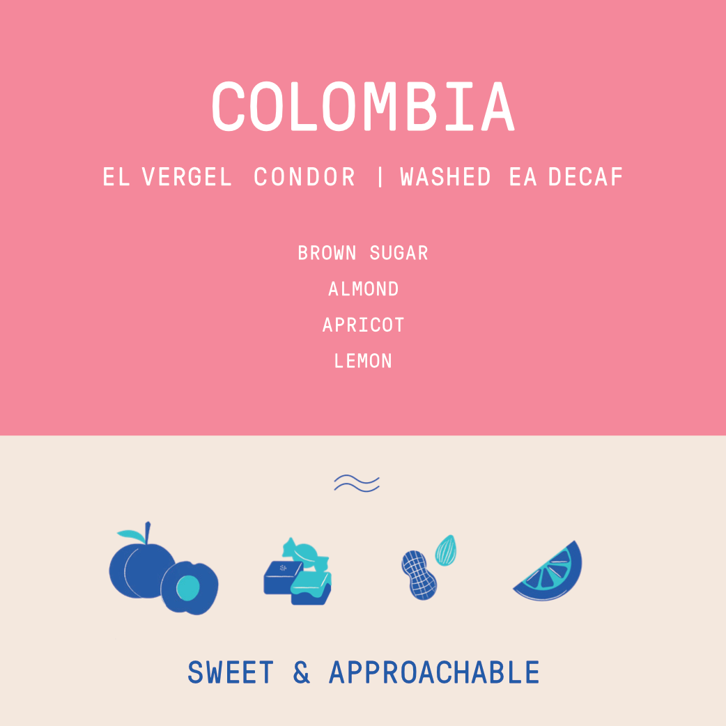 Colombia - El Vergel Condor Decaf - Archived