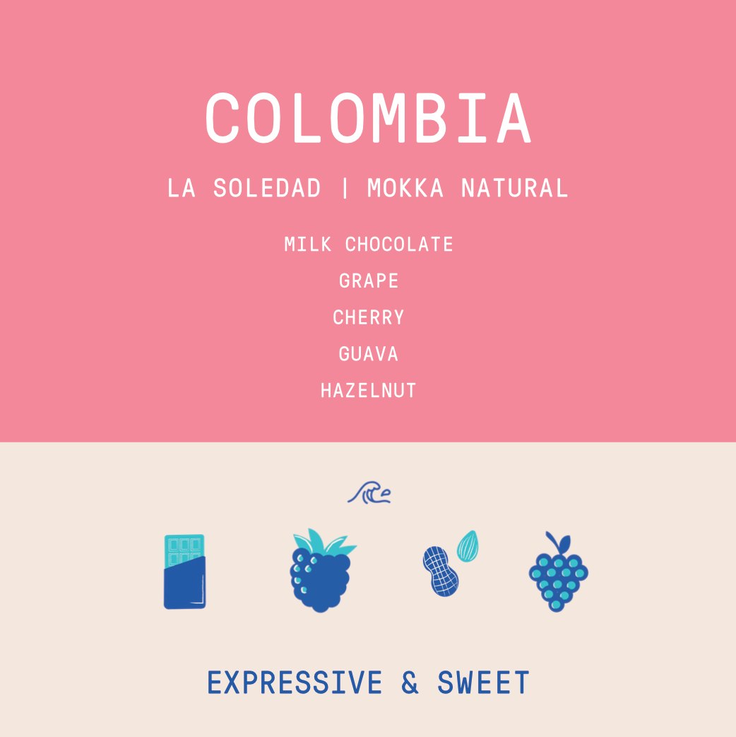 Colombia - La Soledad | Mokka Natural - Archived