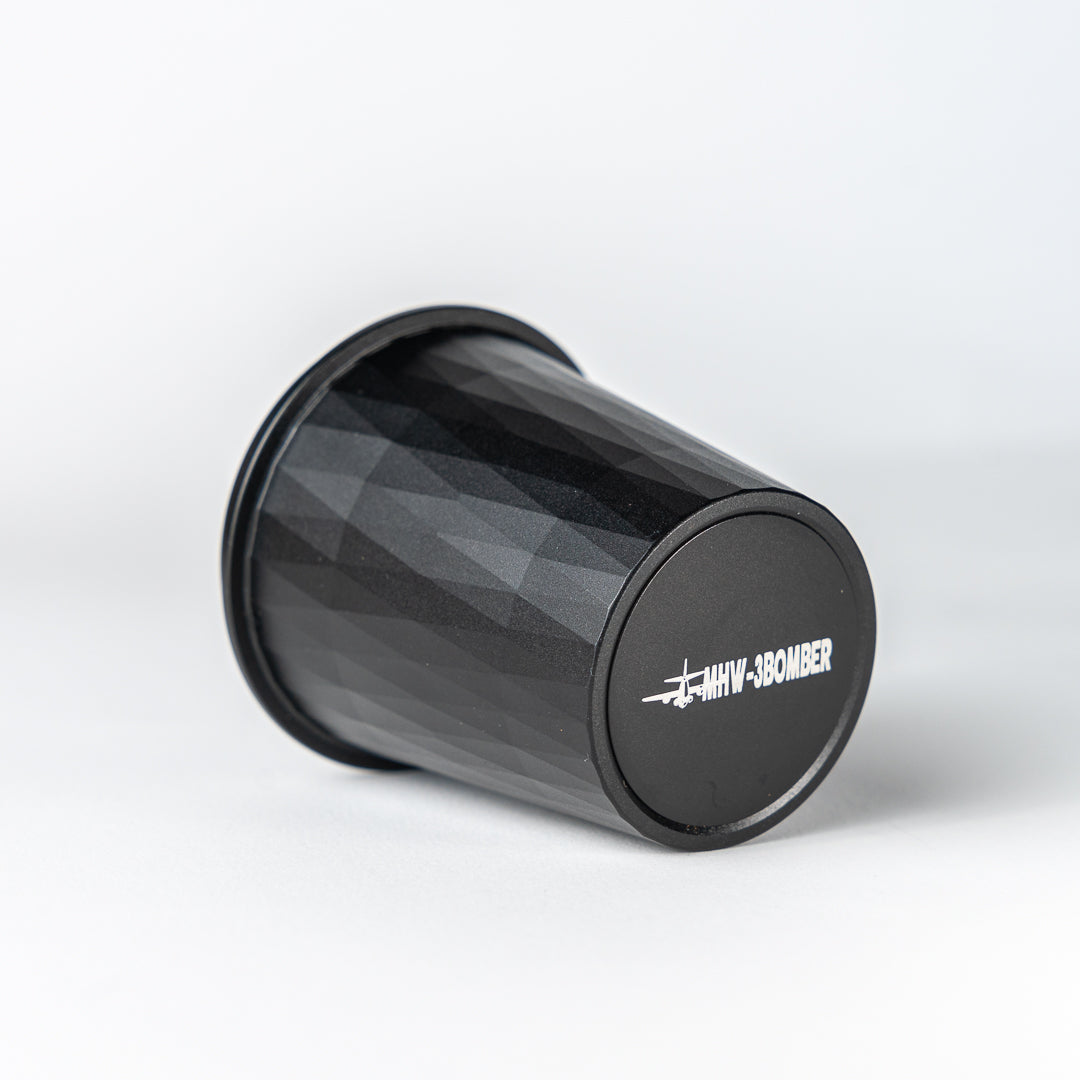 MHW-3BOMBER - Diamond Coffee Dosing Cup | 58mm matte black