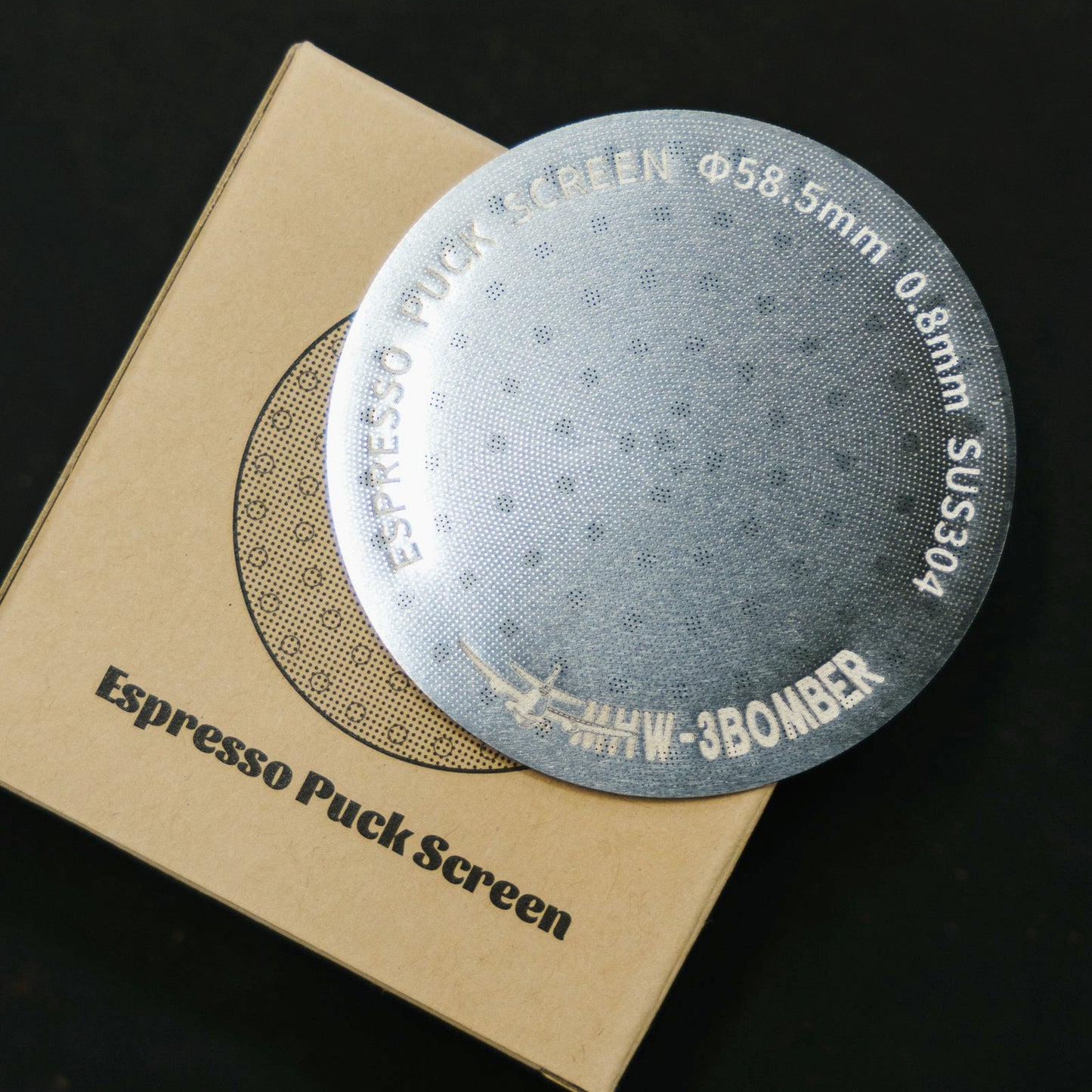 MHW-3BOMBER - Espresso Puck Screen