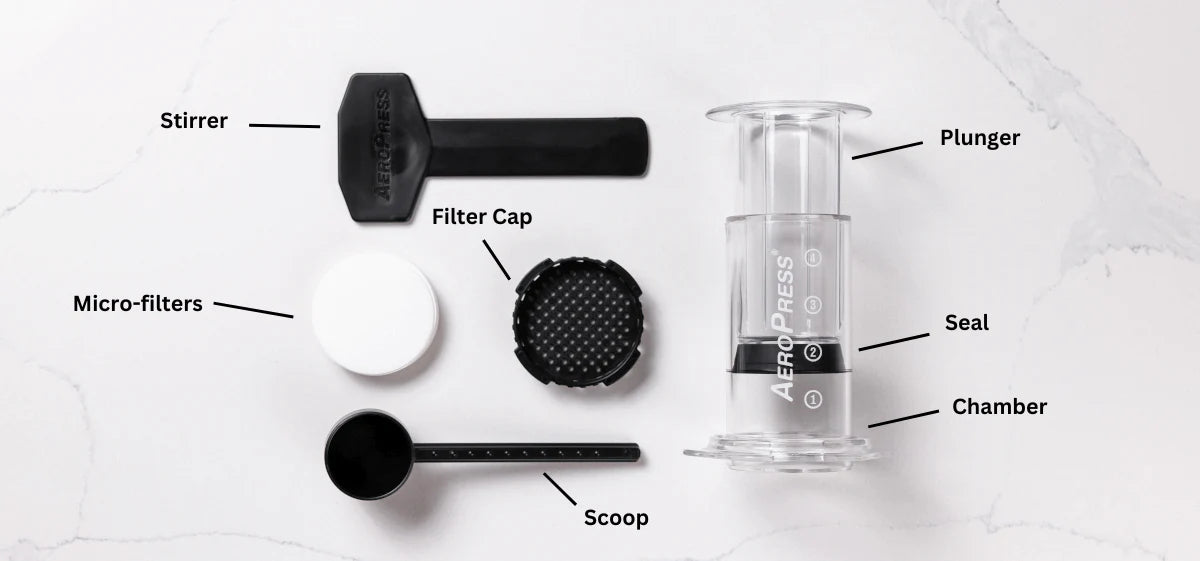 Aeropress Coffee Maker - CLEAR