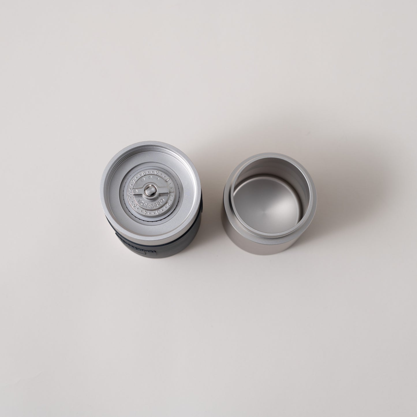 Hand grinders for filter coffee. Manual coffee grinder. Specialty coffee grinder. Hand grinder disassembled