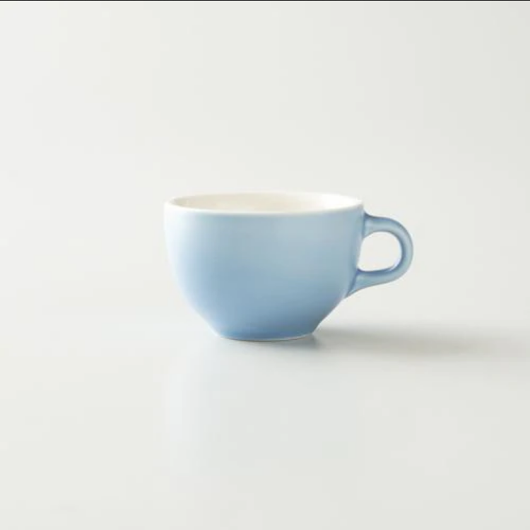 ORIGAMI Cappuccino Bowl 6oz Matte Blue