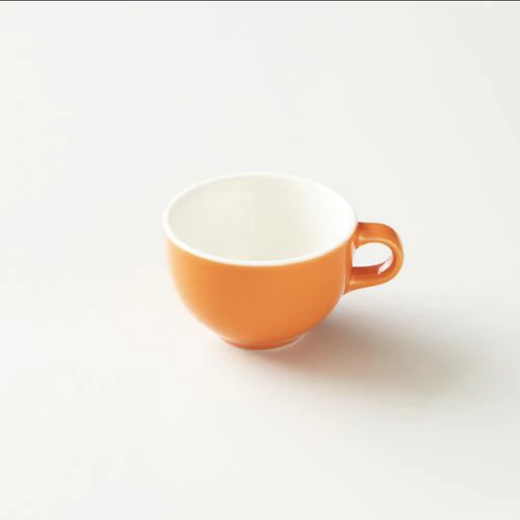 ORIGAMI Cappuccino Bowl 6oz Orange