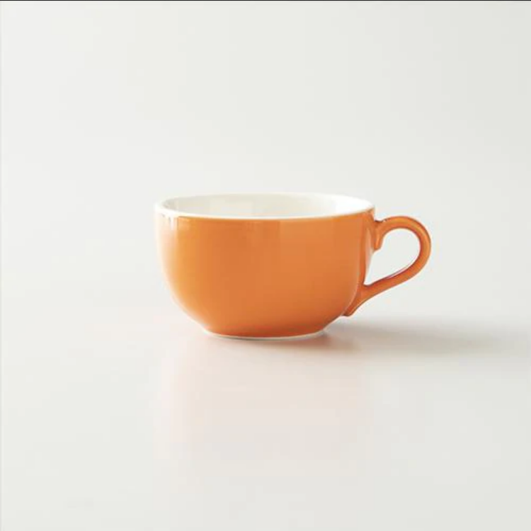 ORIGAMI Latte Bowl 8oz orange