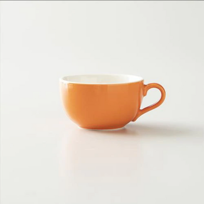 ORIGAMI Latte Bowl 8oz orange