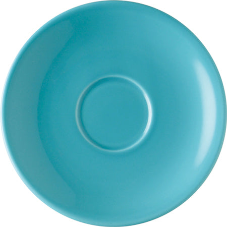 ORIGAMI Espresso Saucer 3 oz Aqua