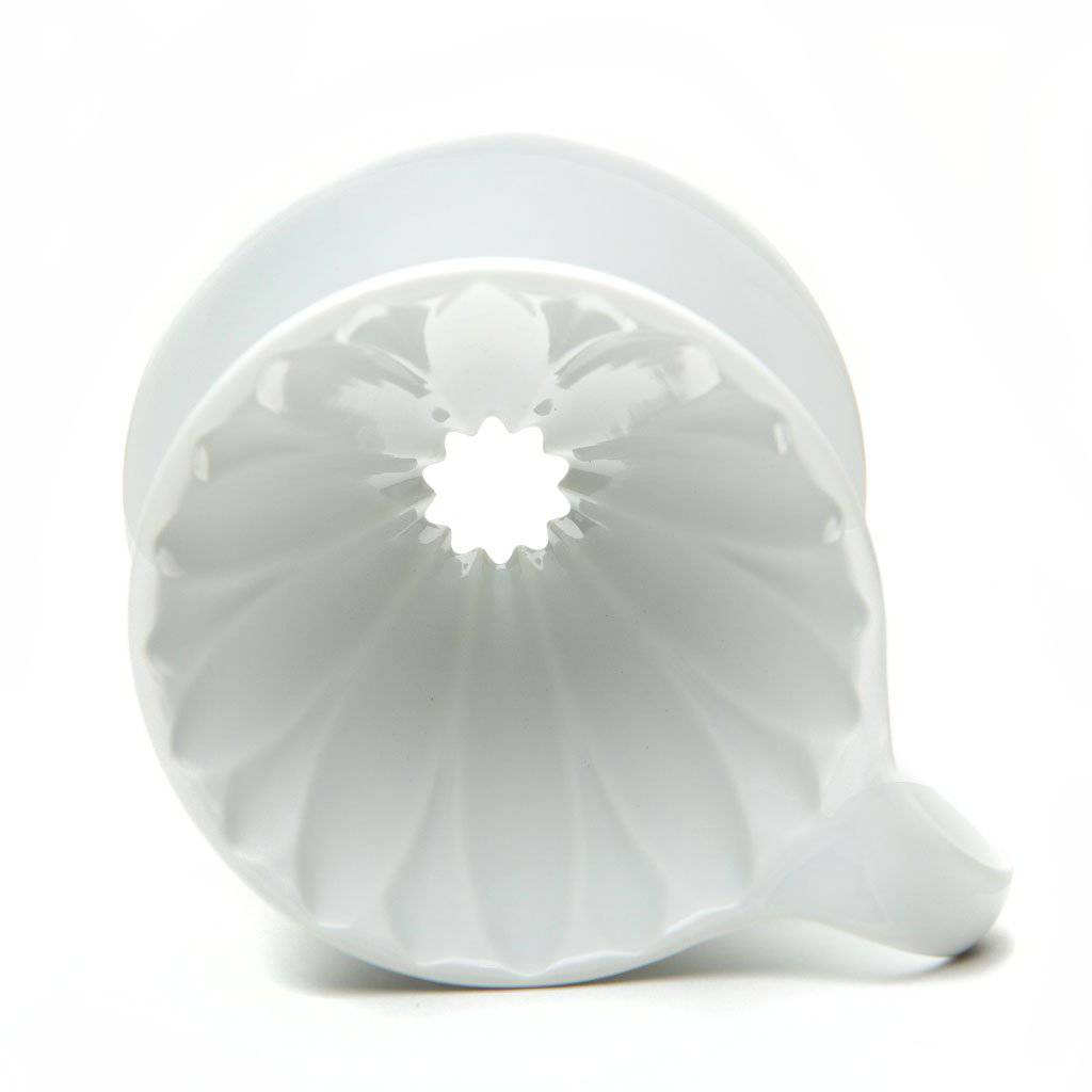 Cafec - Porcelain Flower Dripper 2-4 cup