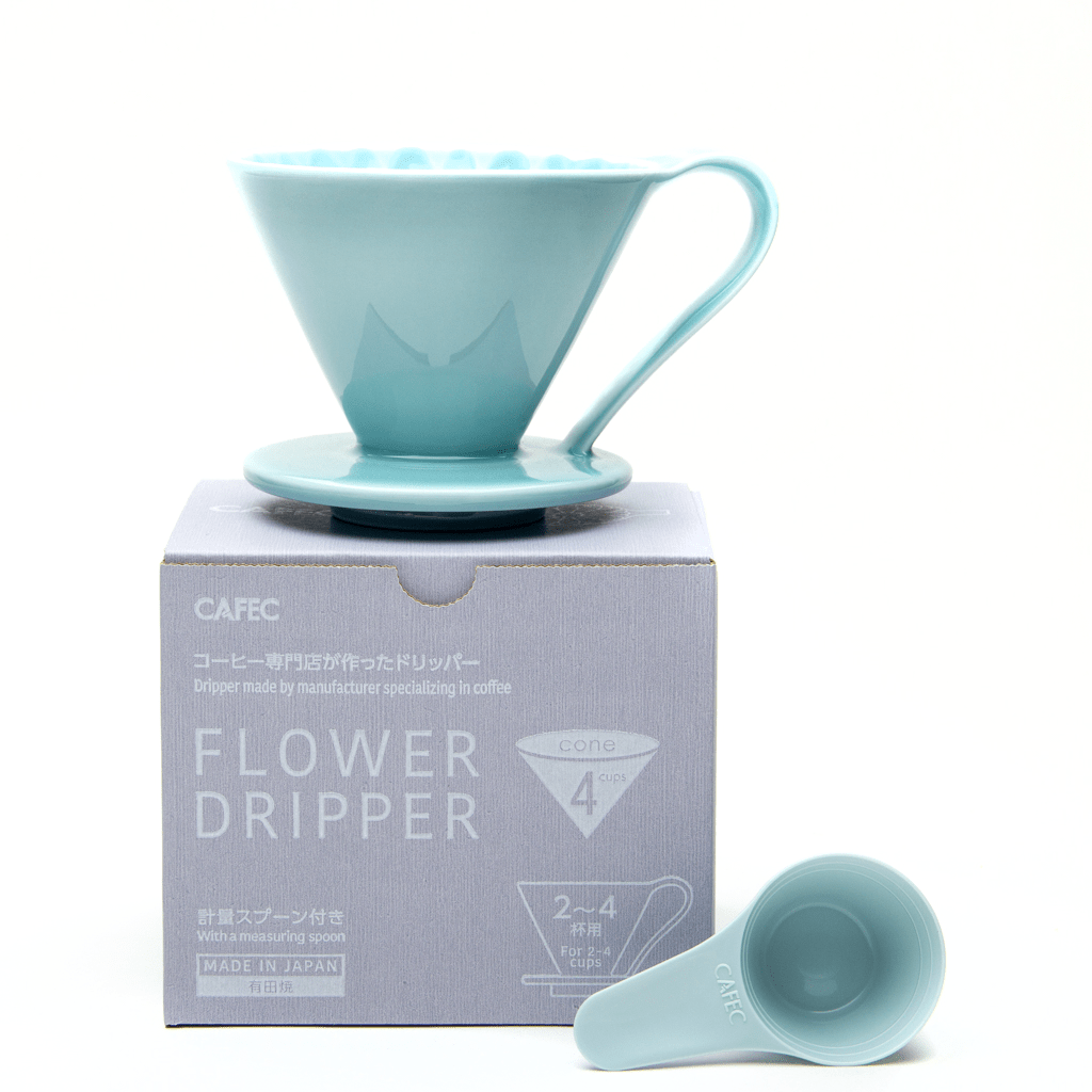 Cafec - Porcelain Flower Dripper 2-4 cup