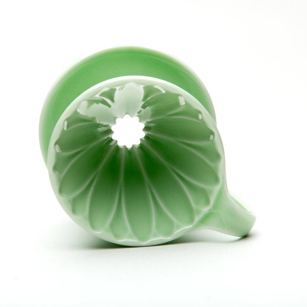 Cafec - Porcelain Flower Dripper 1 cup