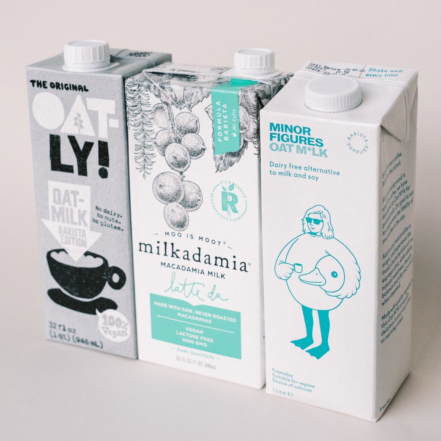 Alternative M*lk - Oat, Almond, Soy, Macadamia