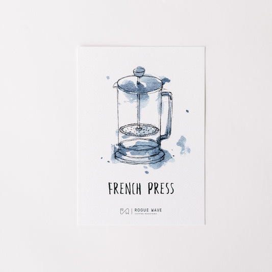 French Press Recipe Card