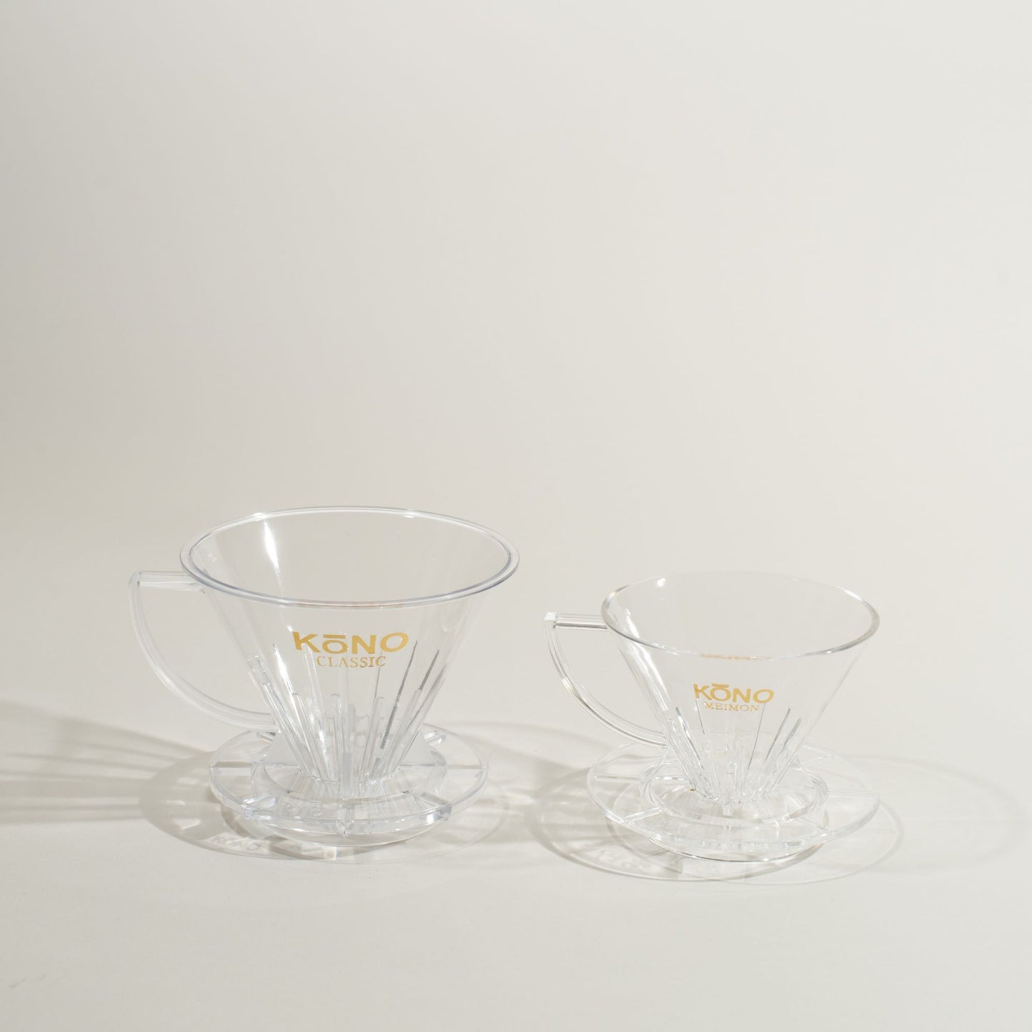 Kono - Meimon MDN-21 Plastic Dripper Clear 2 cup