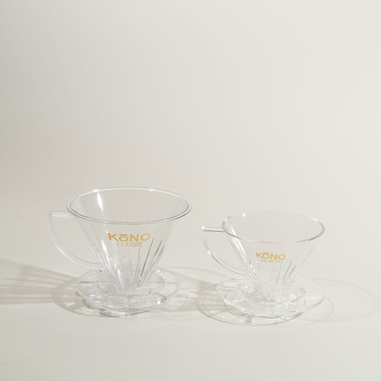 Kono - Meimon MD-41 Plastic Dripper Clear - 4 cup