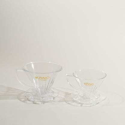 Kono - Meimon MD-41 Plastic Dripper Clear - 4 cup
