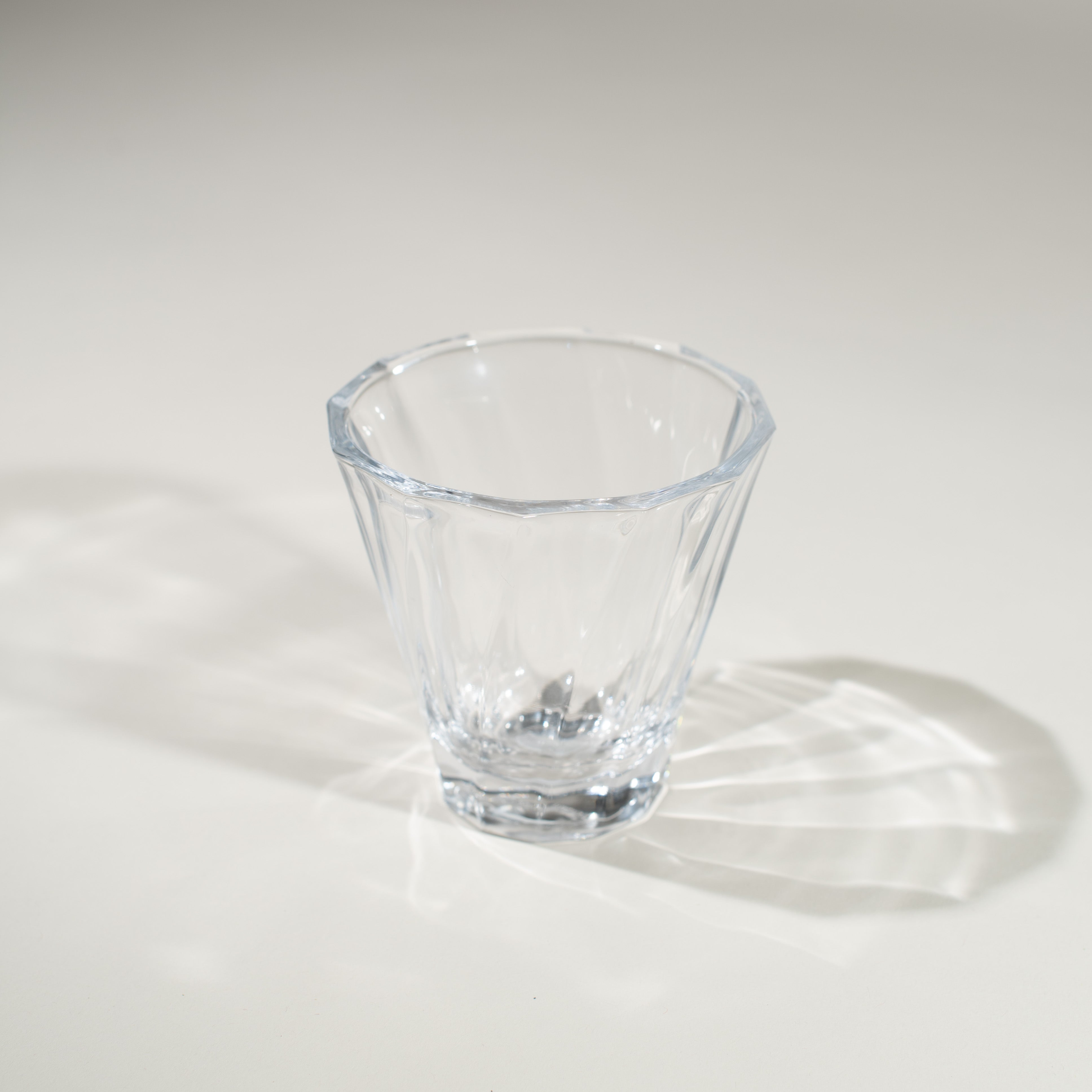 Urban Glass 120ml Twisted Cortado Glass (Clear) & Saucer