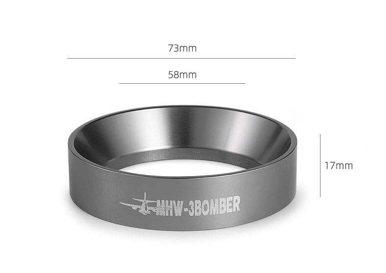 MHW-3BOMBER - Magnetic Dosing Ring | 58mm Black