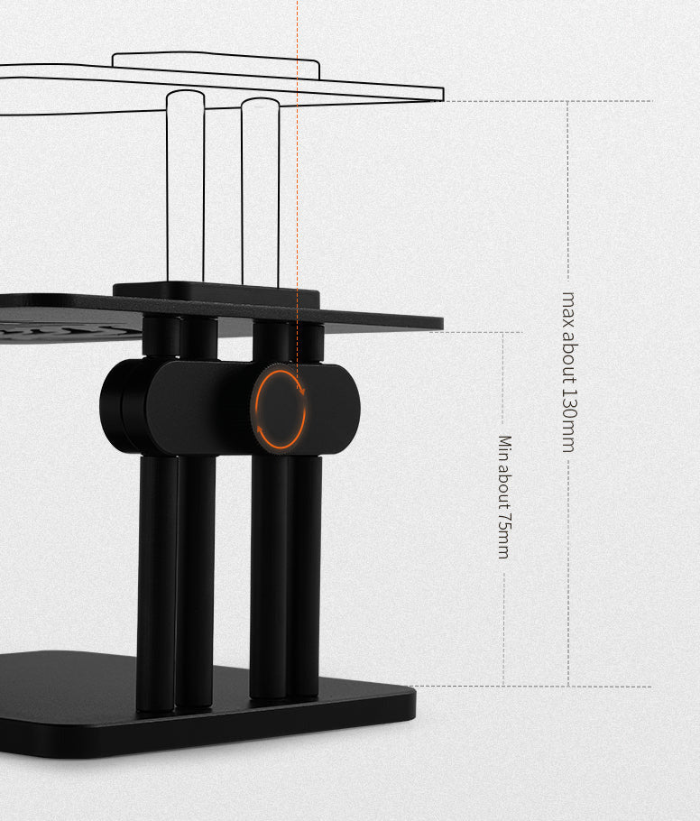 MHW-3BOMBER - Espresso Scale Stand