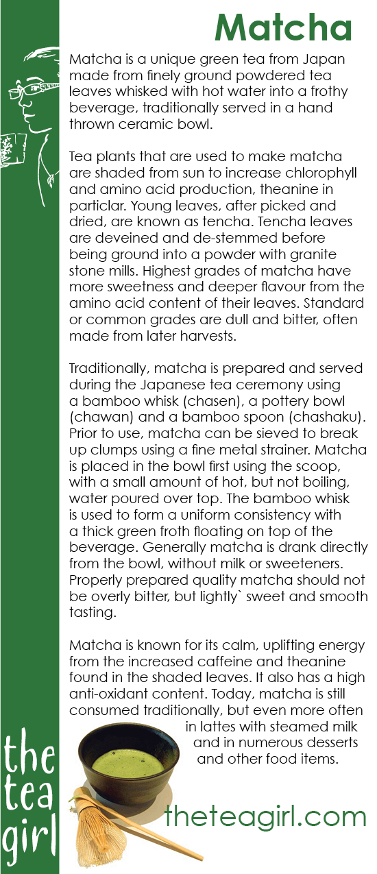 The Tea Girl - Uji Matcha Green Tea Powder | Latte Grade 100g