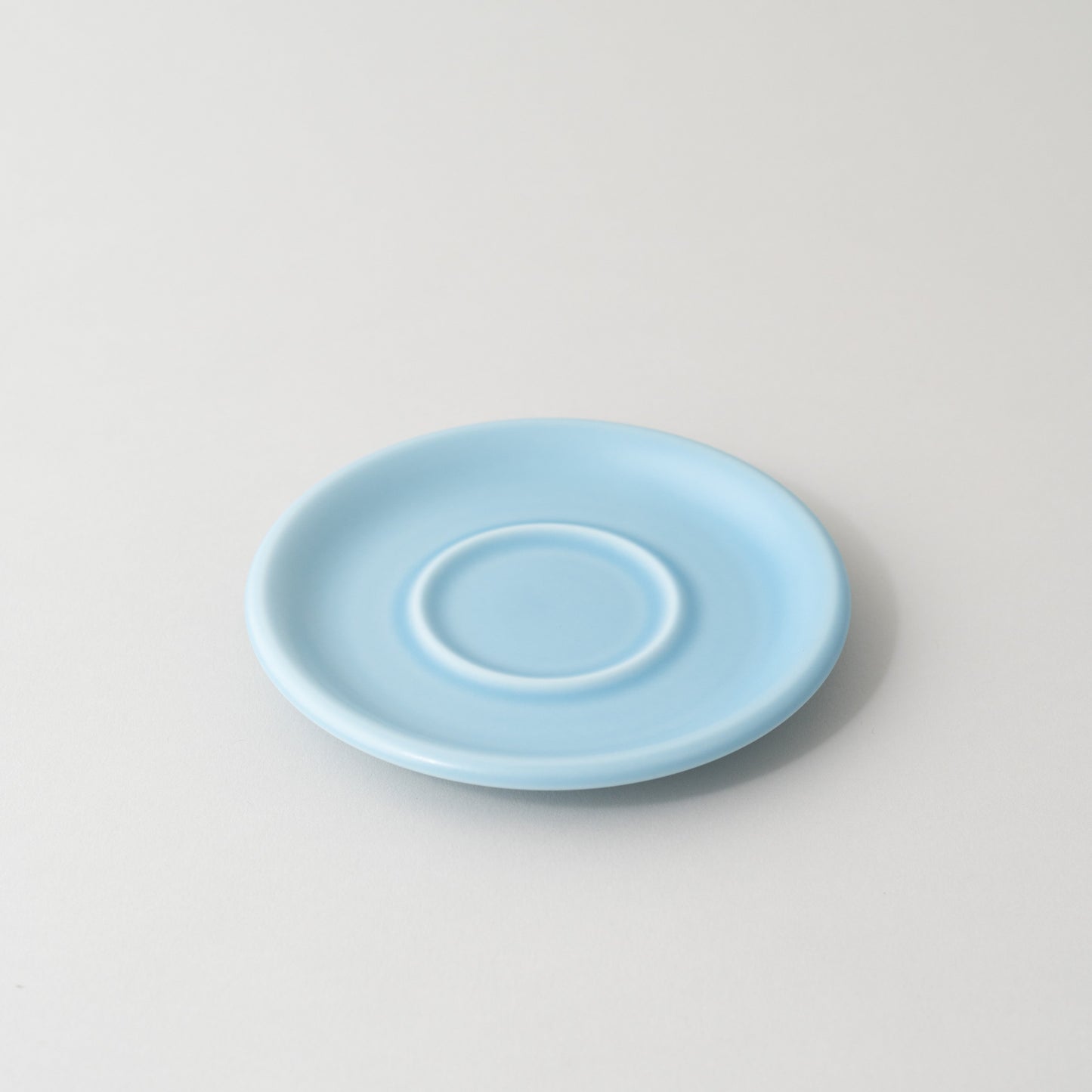 Origami 6/8/10 oz Saucer Matte Blue