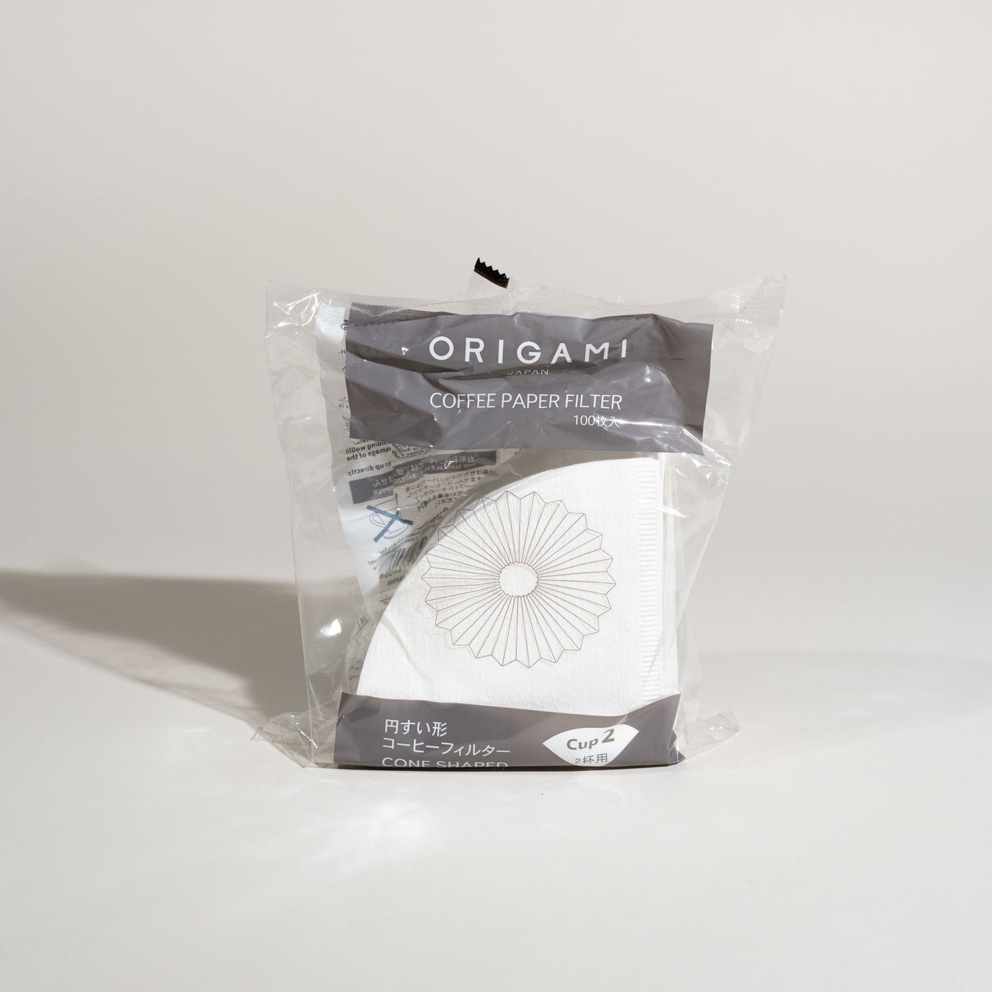 Origami Coffee Filter Paper 100. 2 Cup