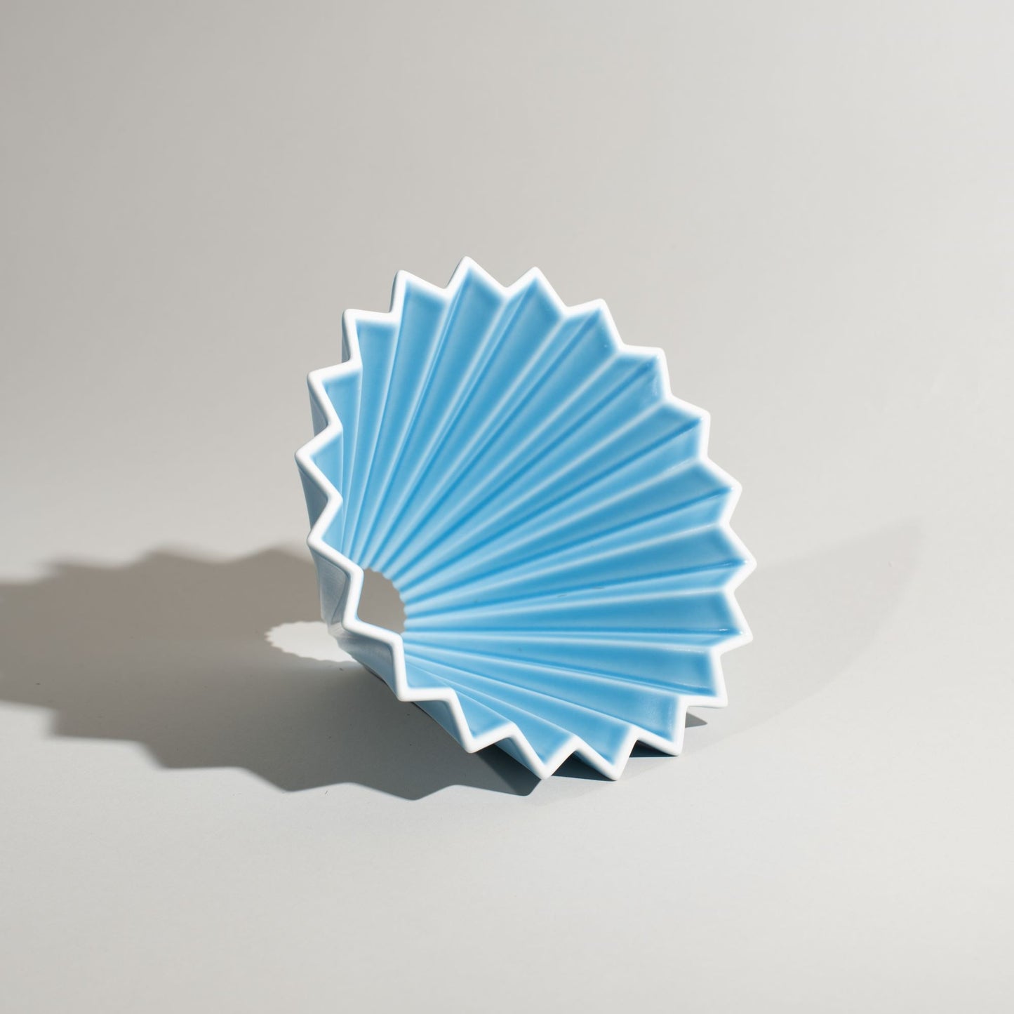 Mino porcelain, Origami dripper, Matte Blue