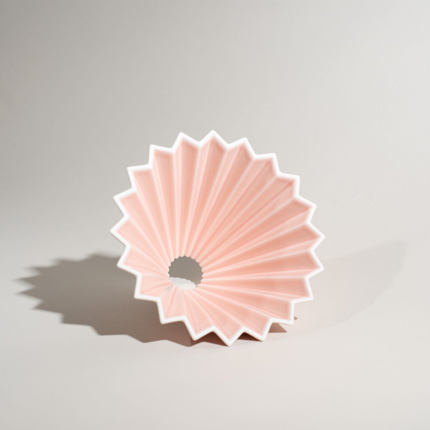 Mino porcelain, Origami dripper, Matte Pink