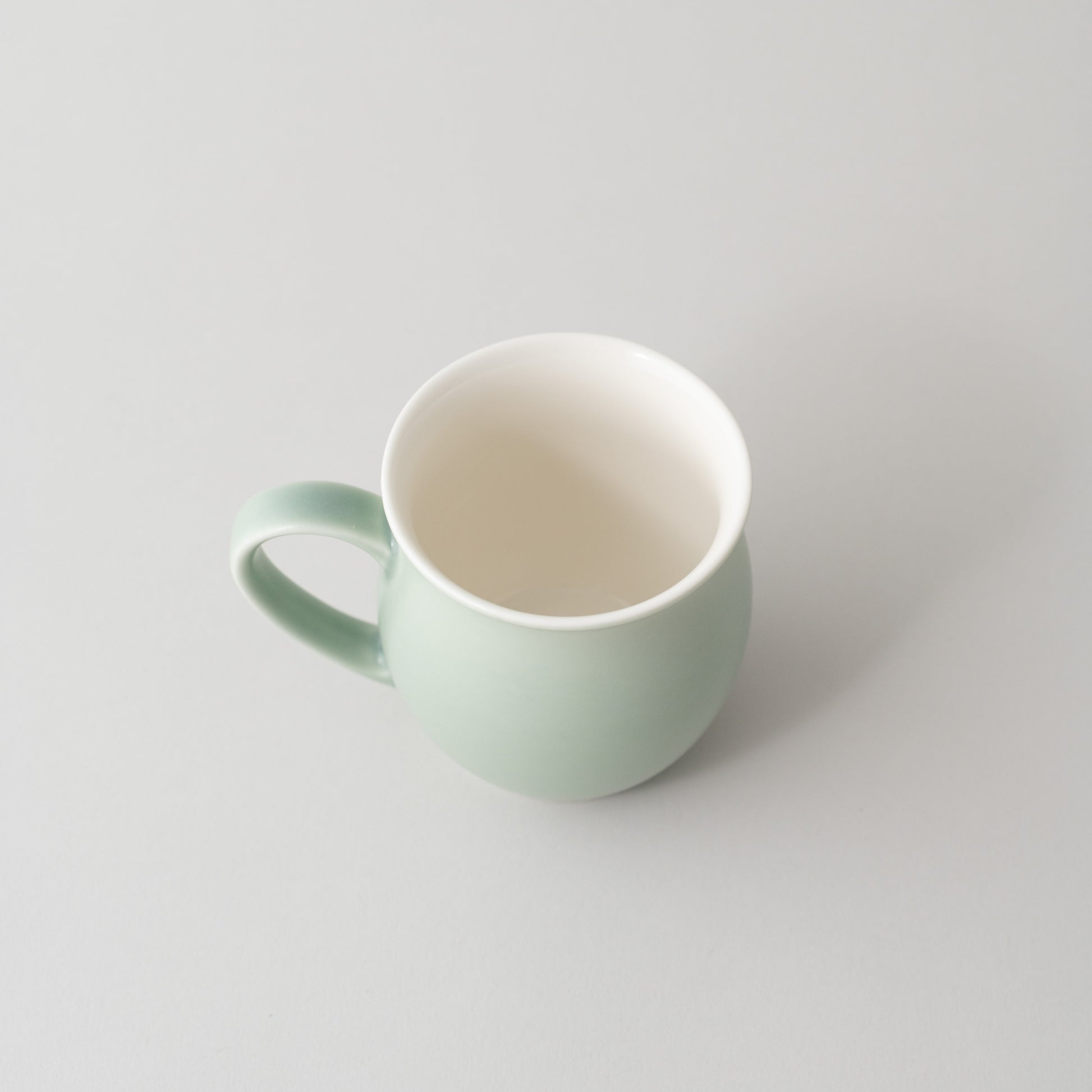 Origami Japan Pinot Aroma Mug Matte Green Top View