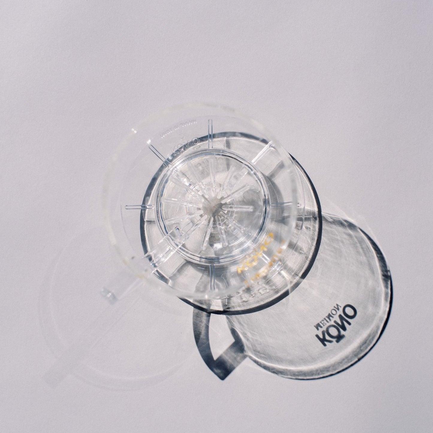 Kono - Meimon MDN-21 Plastic Dripper Clear 2 cup