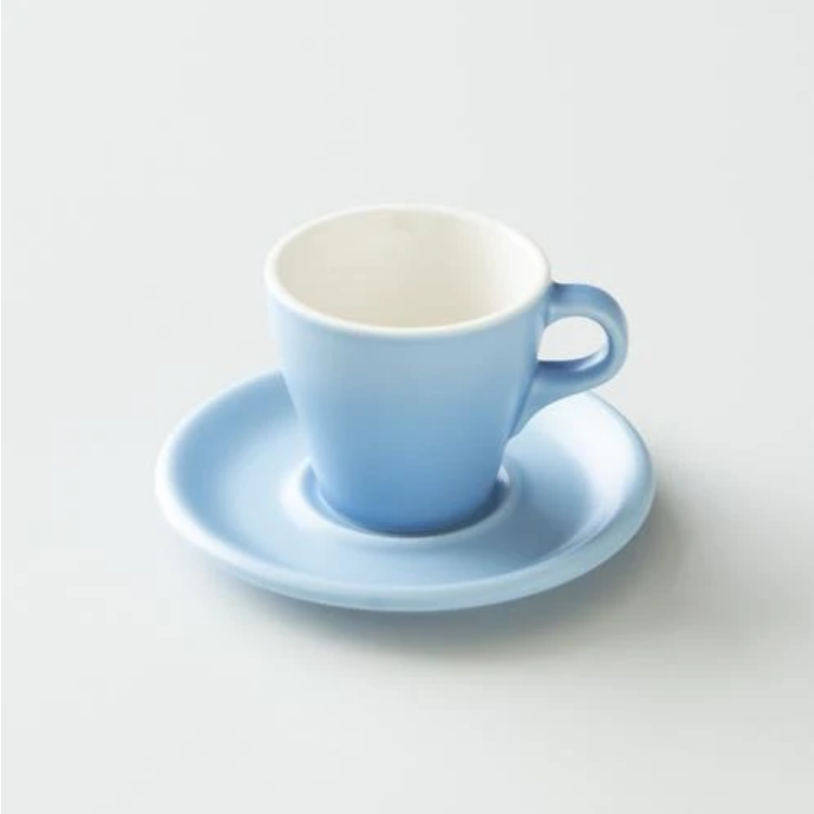 Origami 6/8/10 oz Saucer Matte Blue