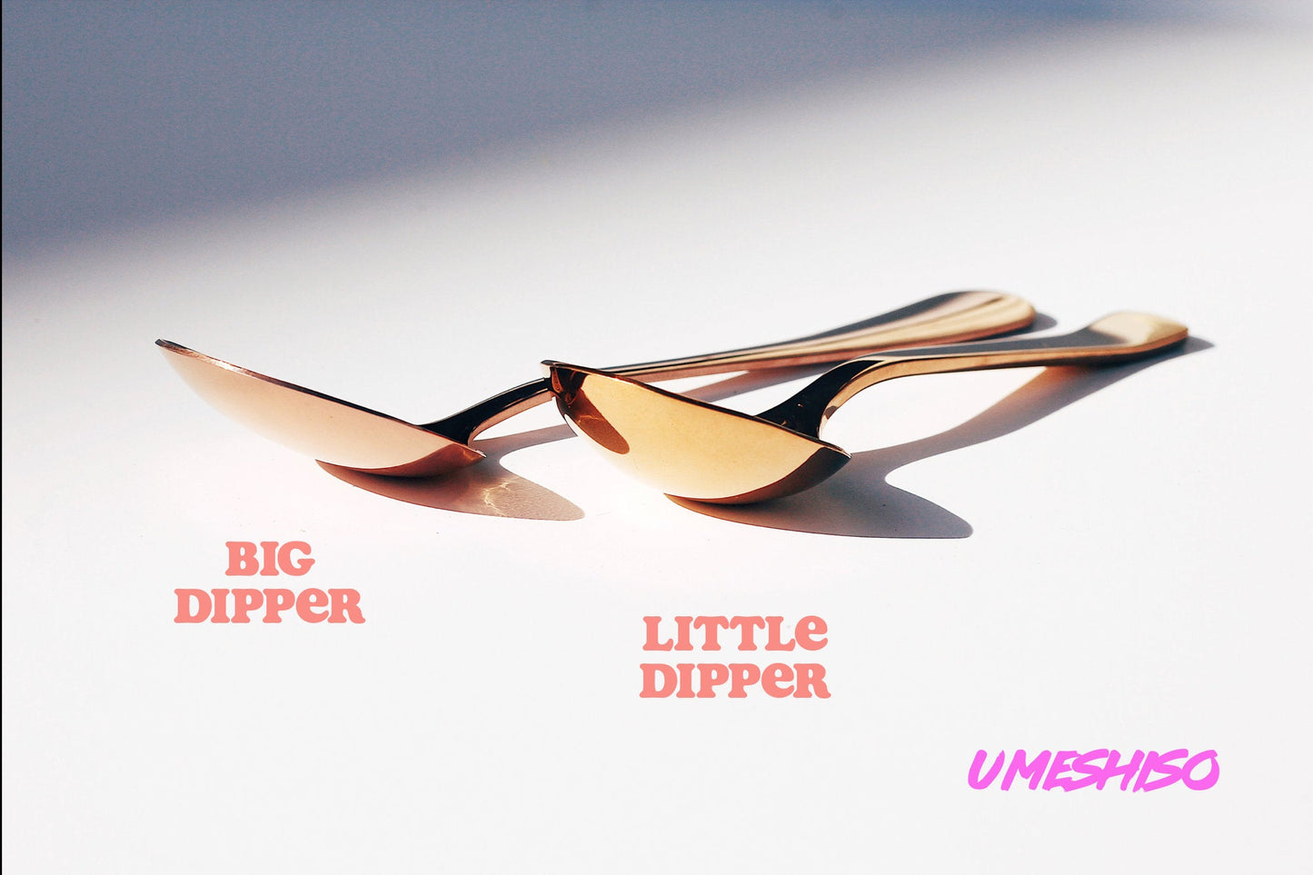 Umeshiso - Cupping Spoon | Rose Gold