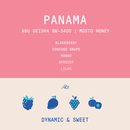 Panama - Abu Geisha GW-3400 | Double Phase + Mosto Honey