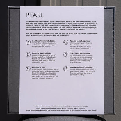 Acaia Pearl Digital Coffee Scale