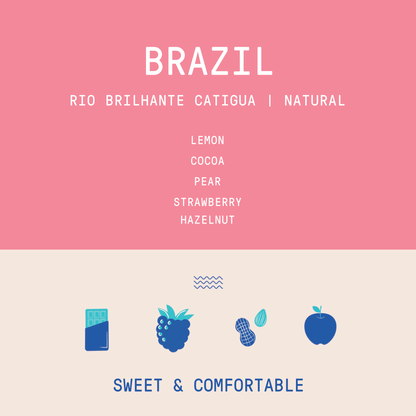 Brazil - Rio Brilhante Catigua | Natural
