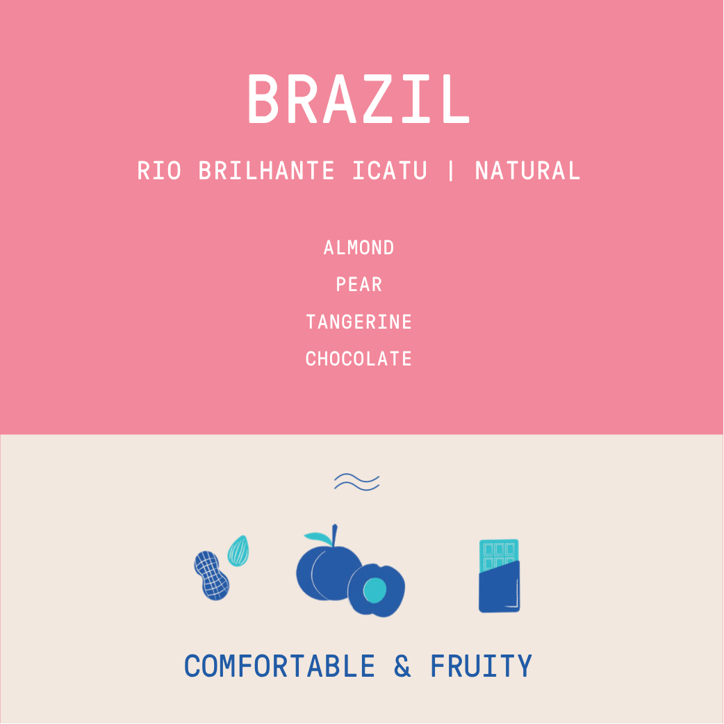 Brazil - Rio Brilhante Icatu | Natural