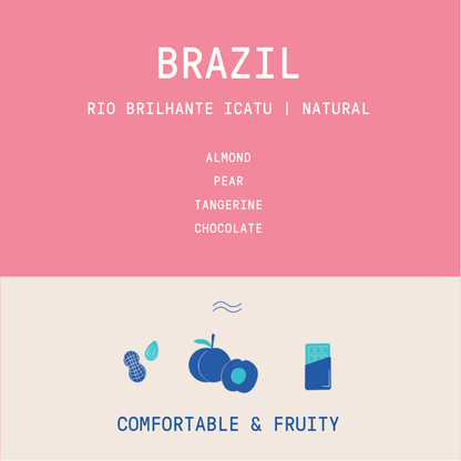 Brazil - Rio Brilhante Icatu | Natural