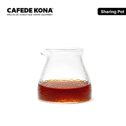 Cafede Kona - Coffee Sharing Pot Glass Carafe - 420mL