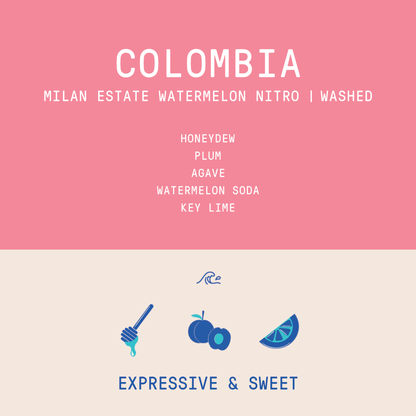 Colombia - Milan Estate Nitro |  Watermelon Culturing Washed