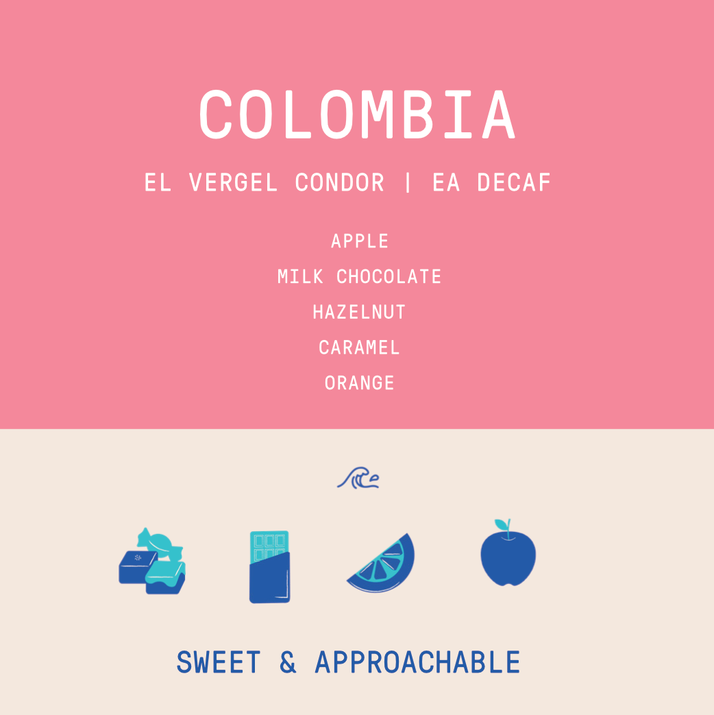 Colombia - El Vergel Condor Decaf 2026