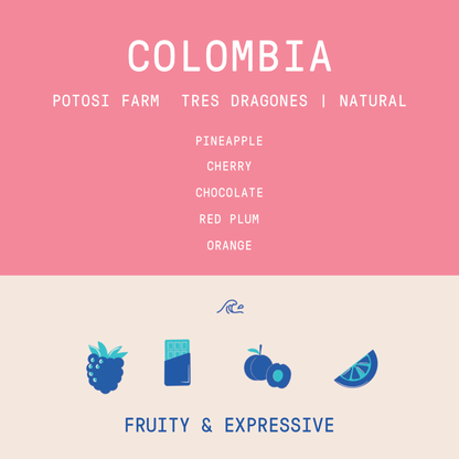 Colombia - Finca Potosi | Tres Dragones Natural