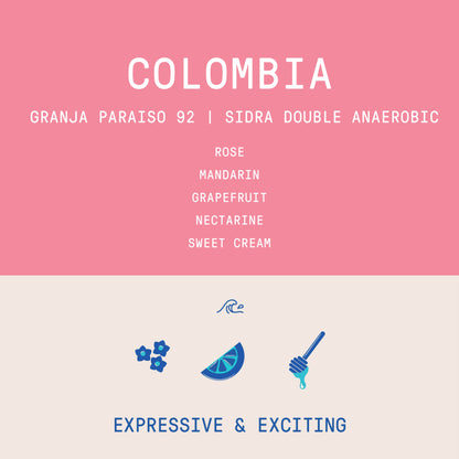 Colombia - Granja Paraiso 92 | Sidra Double Anaerobic  - 100g - Archived