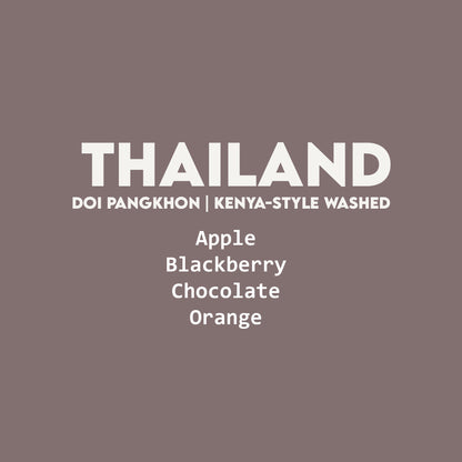 Thailand - Doi Pangkhon | Kenya-Style Washed  - 340g