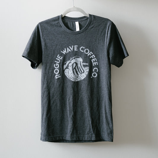 Rogue Wave Coffee T-shirt - Vintage Logo