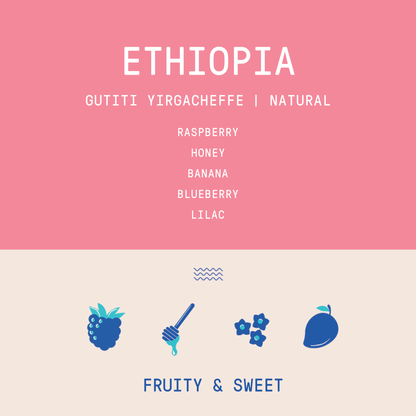 Ethiopia - Gutiti Yirgacheffe | Natural