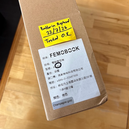 Garage Sale | Femobook A5 Rechargeable Electric Grinder - Like New