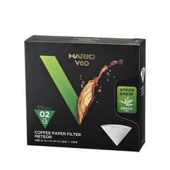 Hario - METEOR V60-02 Abaca Speed Filters (50-Pack)