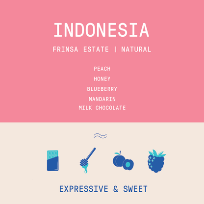 Indonesia - Java Frinsa Estate | Natural