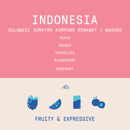 Indonesia - Sumatra Kampung Kenawat | Washed