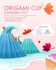 Competition Ticket- Origami Cup Canada 2025  - August 15th - Vancouver